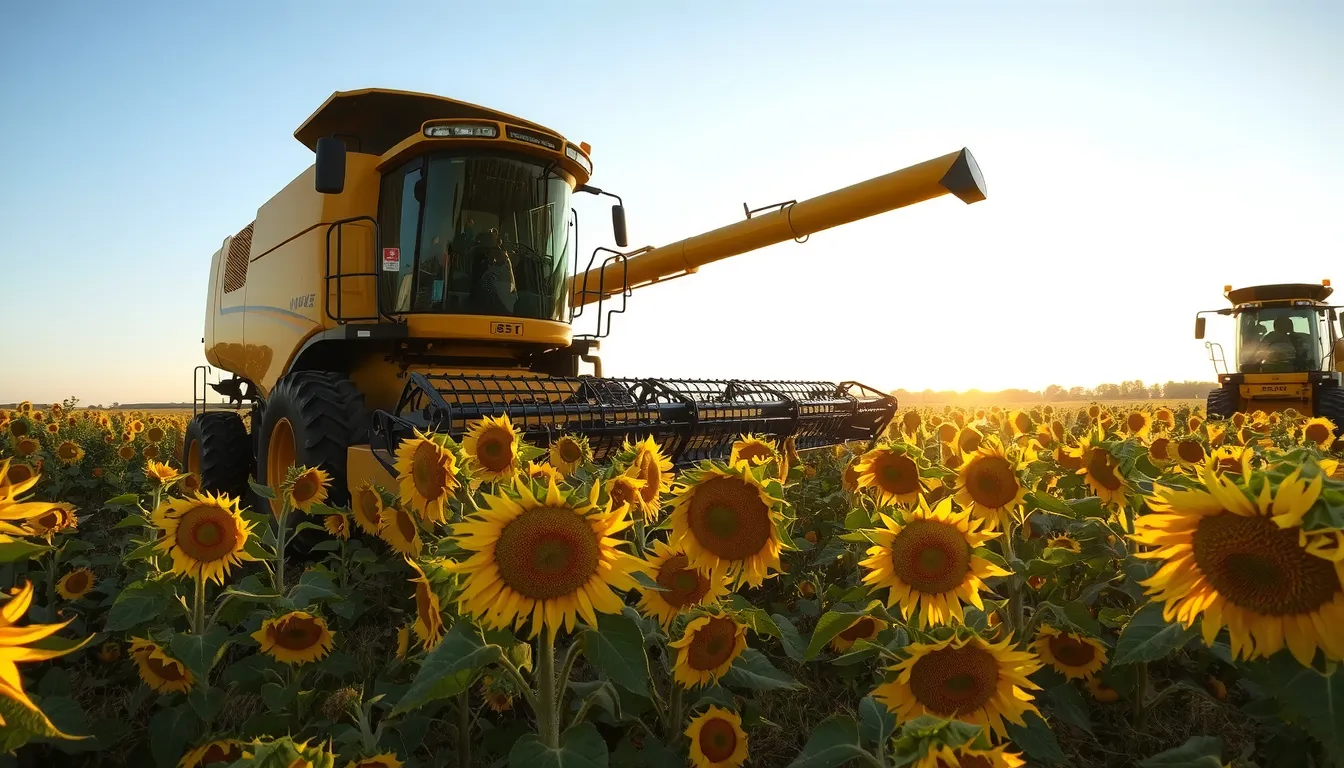cueilleur tournesol