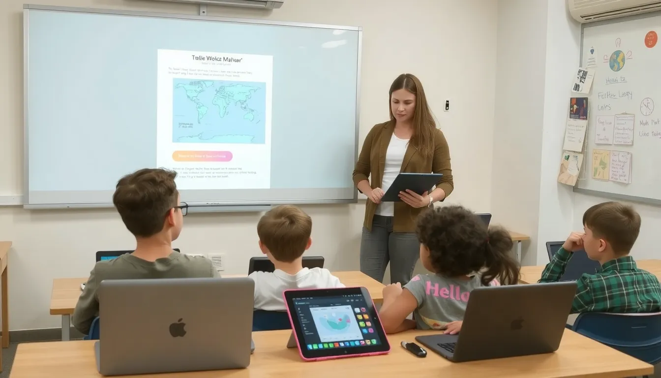 apprendre à utiliser le numérique en classe